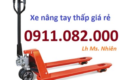 Xe nâng tay giá rẻ- Cung cấp xe nâng tay 3 tấn 5 tấn giá rẻ tại cần thơ- lh 0911082000- Ms. Nhiên