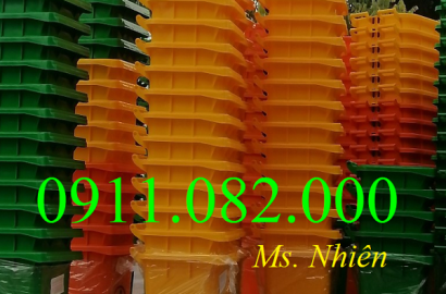 Thùng rác giá rẻ tại cần thơ, nơi cung cấp thùng rác 120L 240L giá rẻ- lh 0911082000