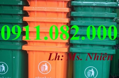 Thùng rác giá rẻ- sản xuất theo công nghệ châu âu, thùng rác 120l 240l, 660l giá sỉ- lh 0911082000