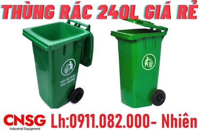 Địa chỉ mua thùng rác 120L 240L 660L uy tín giá rẻ tại vĩnh long- lh 0911082000