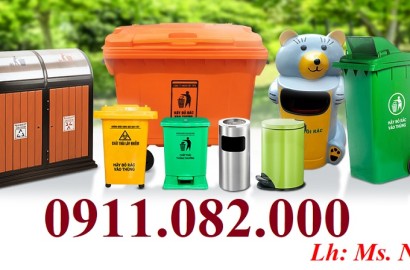 Thùng rác 120 lít 240 lít giảm 30% giá khuyến mãi- thùng rác y tế, thùng rác nắp kín- lh 0911082000